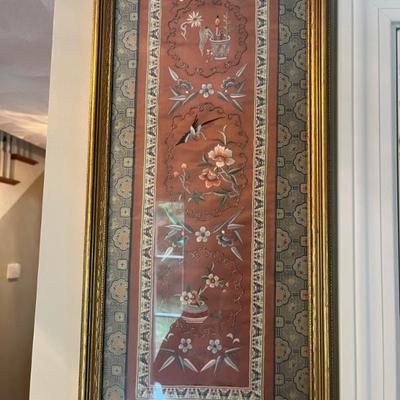 Framed Silk