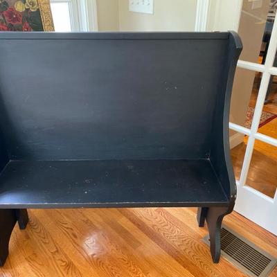 Primitive Settles Bench
