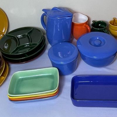 Various Pottery Pieces 
