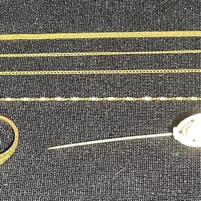 14k Bracelet, 10k Pin, 1/20 GF Items, 10k Pendant, 10k Pin, 10k Ring