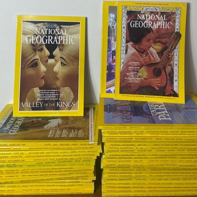 National Geographic Magazines Ranges From 1966-2011