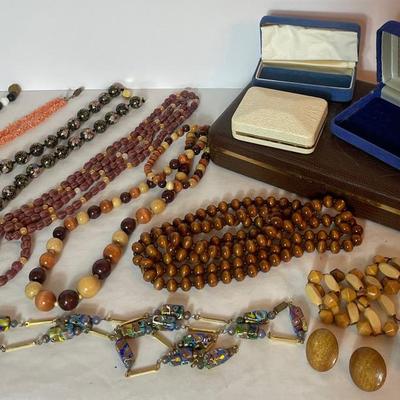 Wood + Other Costume Jewelry 