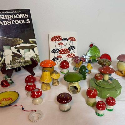 Retro Mushroom Decor