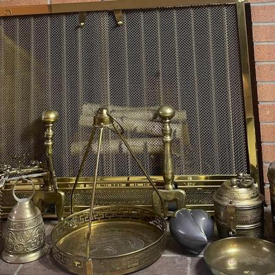 Brass Fireplace Accessories