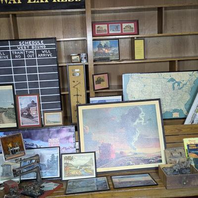 Railroad Memorabilia Inc: Railroad Bench 