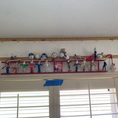 Vintage Jack In The Box Figures