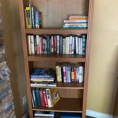 Vintage Wooden Bookshelf 