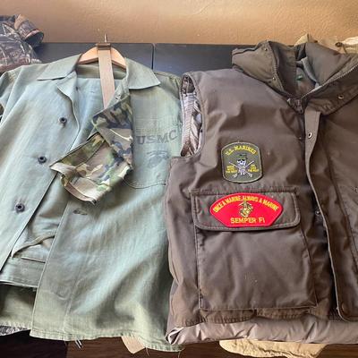 Marine Uniform & Cabela’s Hunting Outerwear