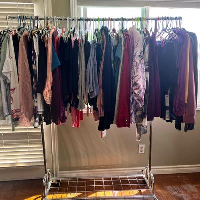 Full Rack Of New & Like New Chicos Women’s Size 3 Clothing