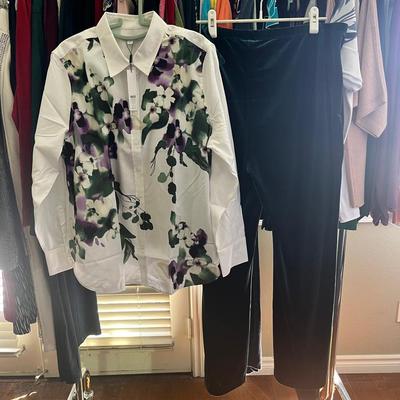 Full Rack Of Women’s Chico Brand Size 3 Clothes