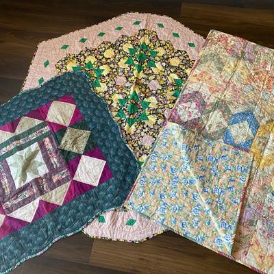 3 Handmade Quilts