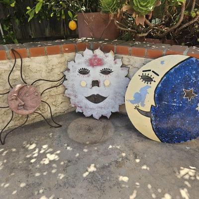 The Sun Moon And Stars Outside Decor 