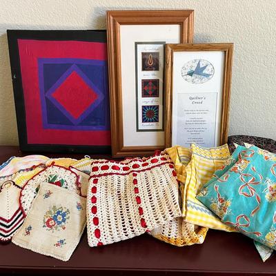 Hand Crotcheted Aprons & Other Goodies