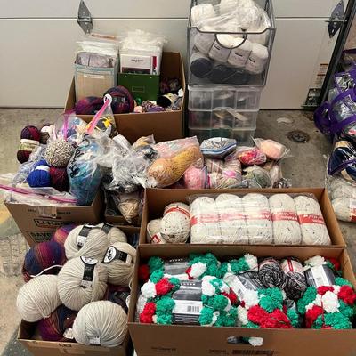 Amazing Amount of yarn & Patterns