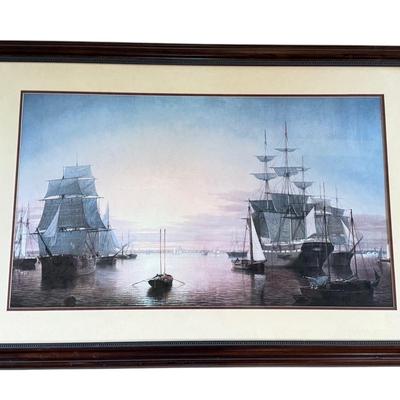 Boston Harbor Lane Painting