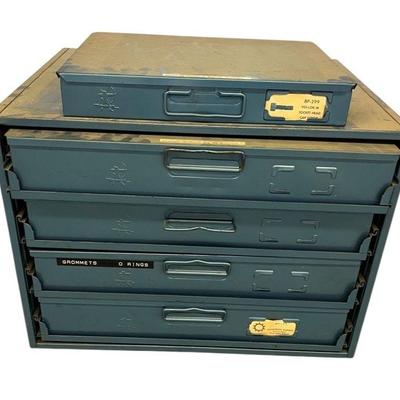 Nuts And Bolts With Storage Container
