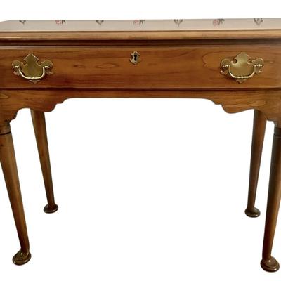 Vintage Wooden Entryway Console Table