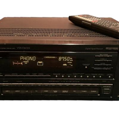 Pioneer A/V Stereo Receiver (Model VSX-D602S) w/ Remote