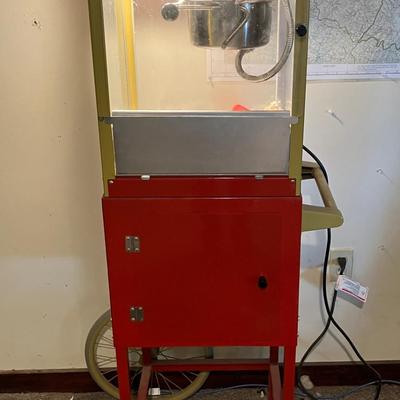 Gold Medal "FunPop" Popcorn Machine with Cart