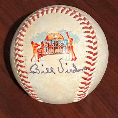 Bill Virdon Signed Baseball