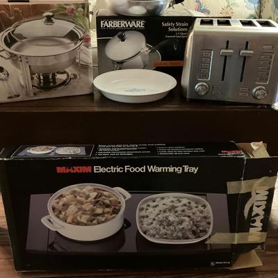 Kitchen Appliances and Pans