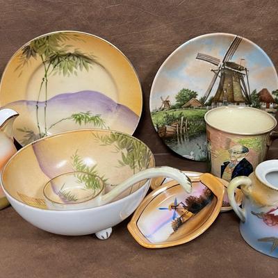 “Nippon” Three-Piece China Set and More