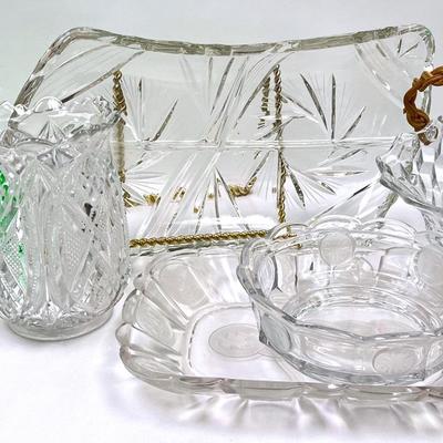 Early American Pressed Glassware and More