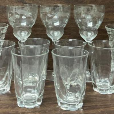 Cocktail, Tea, and Juice Glasses 