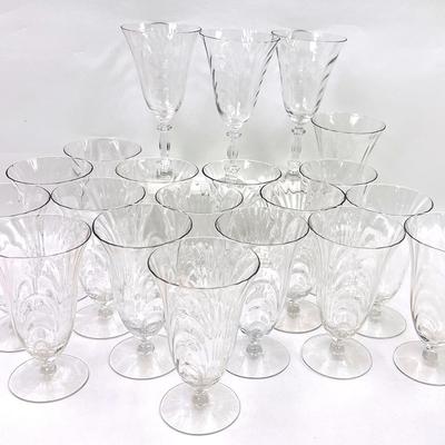“Cambridge” Drinking Glassware 