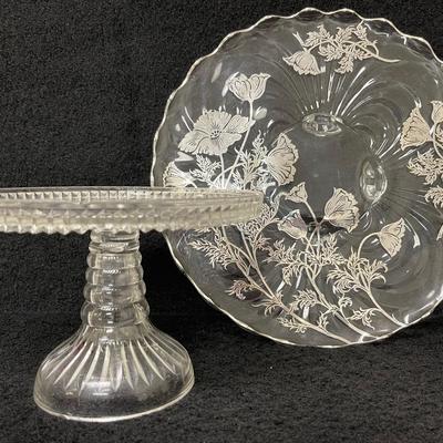 Cake Plates from “Silver City” and More