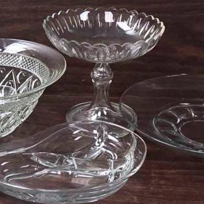 "Fostoria," "Cape Cod," and More Glassware