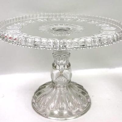 Antique “Adam’s Cottage” Cake Stand 