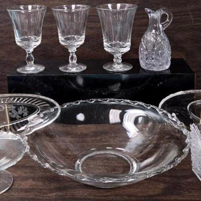 "Fostoria" and More Glassware