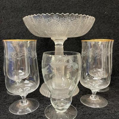 “Hobbs Brockunier & Co.” 1800s Compote and More