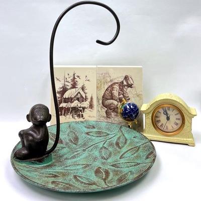“Bill Devine” Marble Bookends and More