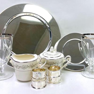 “Godinger” Silver-Plated Dinnerware and More 
