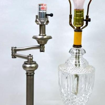 Crystal Cut Lamp and More