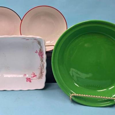 "Noritake," "Fiestaware," and "Royal Ironstone" Dishes