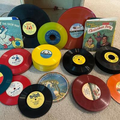 Great Selection of Vintage Children's Records by Peter Pan Records, Playtime, Columbia, Disney and More 