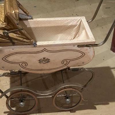 Vintage Coronet Baby Doll Carriage 