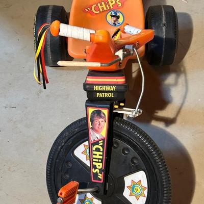 Vintage "CHiPs" Big Wheel 