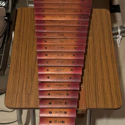 Antique Wooden Xylophone 