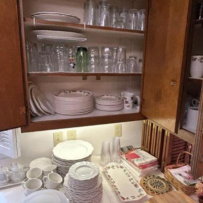 Kitchen Dishes and Glasses 