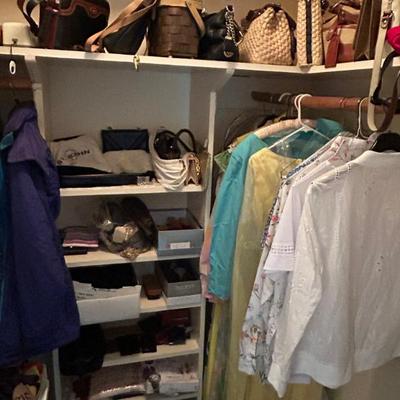 Vintage Formal Clothing, Designer Purses and Accessories 