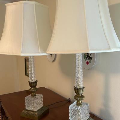 Pair of Table Lamps 