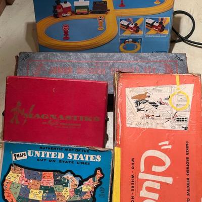 Vintage Board Games and Toys from the 1950's and 1960's 