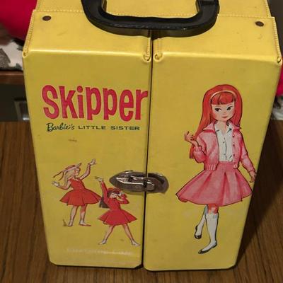 1964 Skipper Doll Carrying Case w/ Contents 