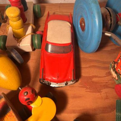 Assorted Vintage Toys from the 1950's and 1960's 