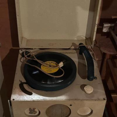 Antique Record Player 