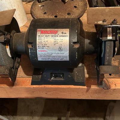 Heavy Duty Bench Grinder 